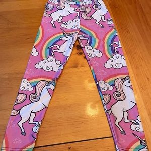 Girl unicorn leggings